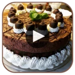 cake recipes videos android application logo